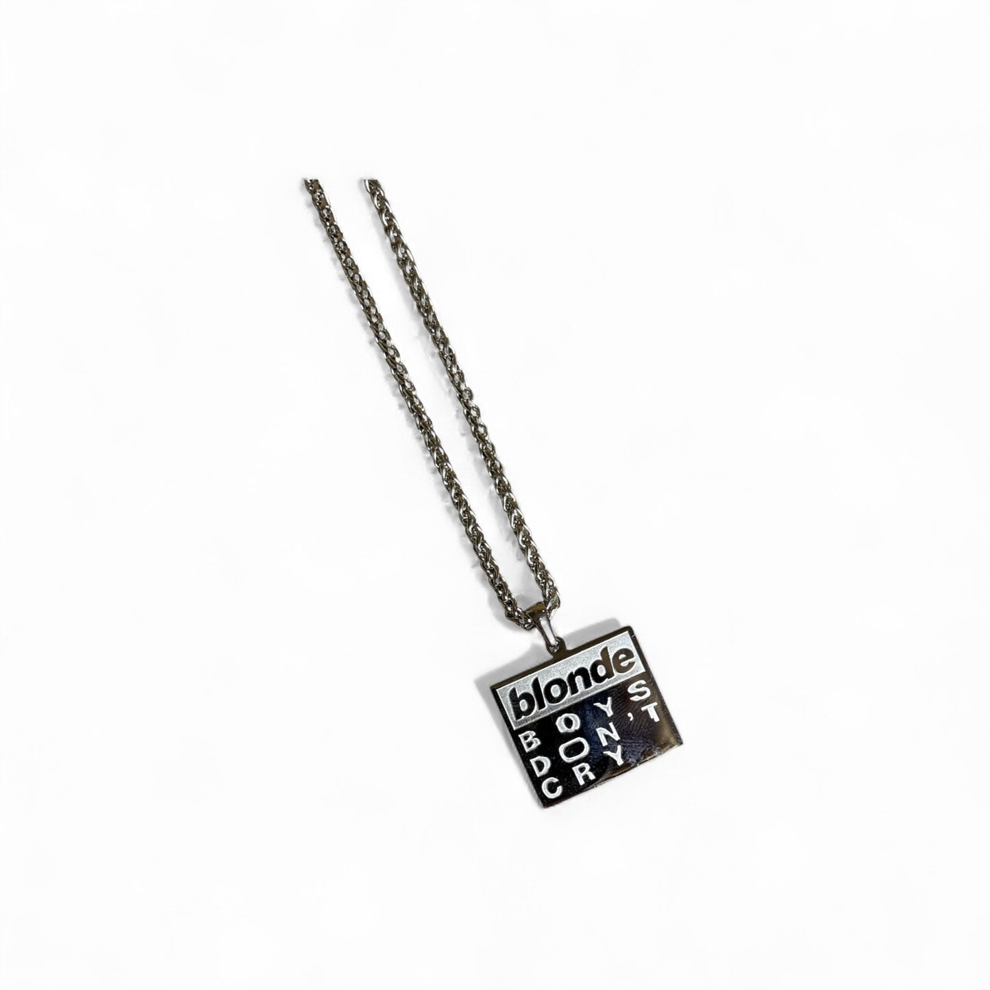 Boys Don't Cry Necklace