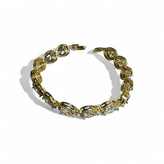 Segment Flex Bracelet Gold