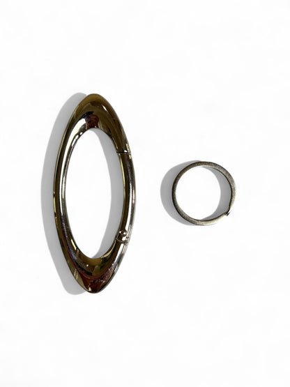 Silver Luxe Loop Link