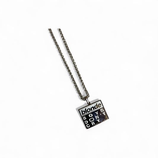 Boys Don't Cry Necklace